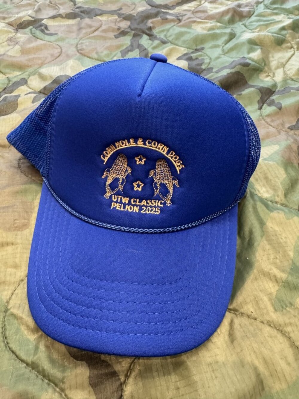 OTTO Trucker Hat Royal Blue Mesh Snapback - NWOT